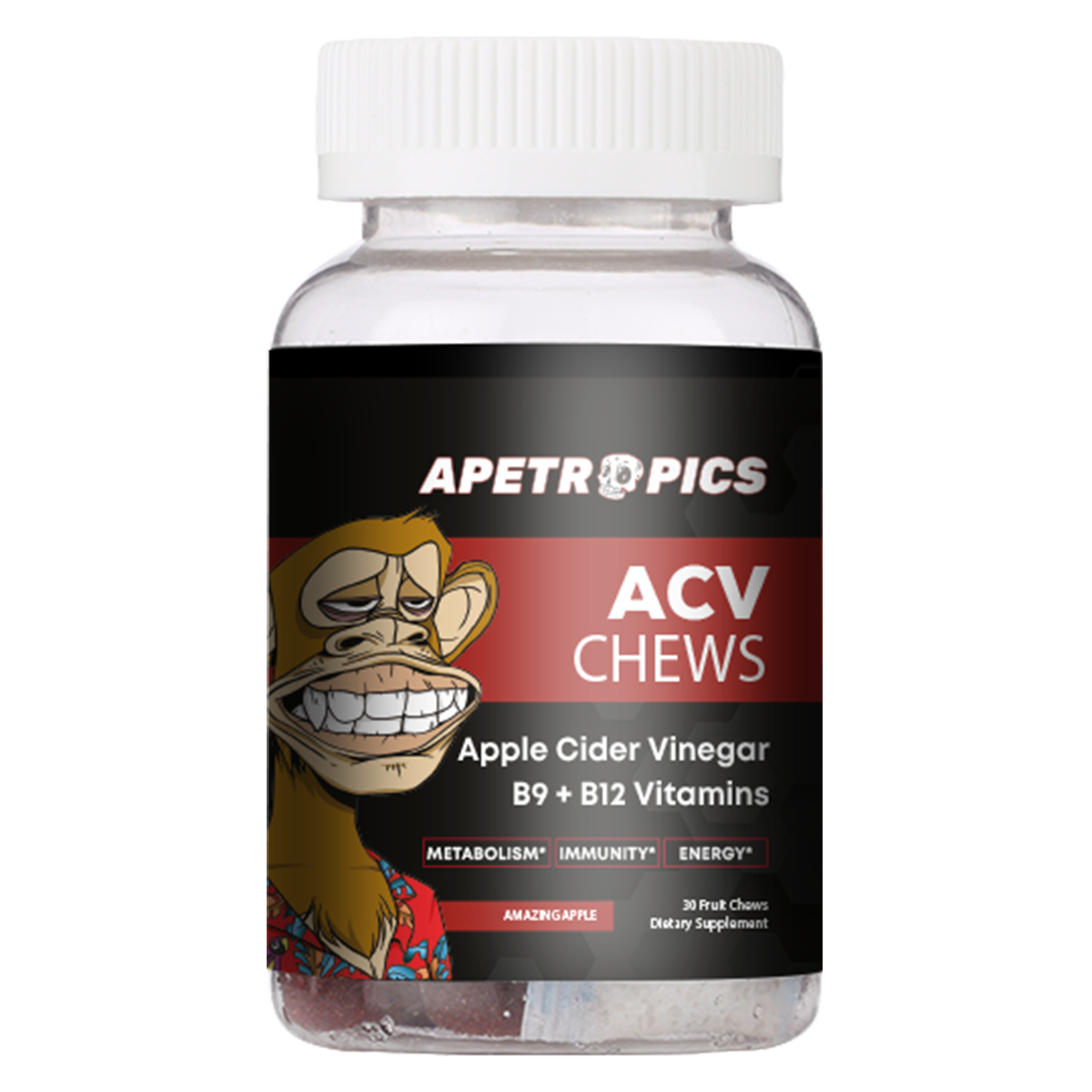 Apetropics Apple Cider Vinegar (ACV) Chews - 20% Off