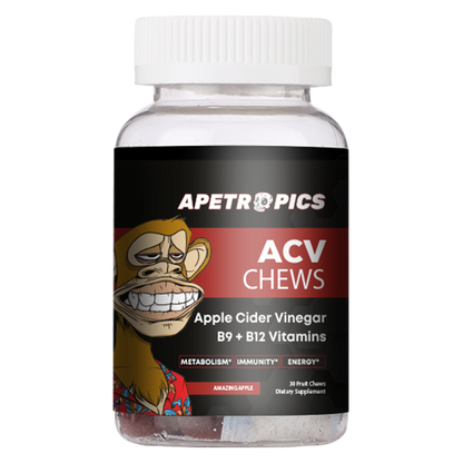 Apetropics Apple Cider Vinegar (ACV) Chews - 20% Off